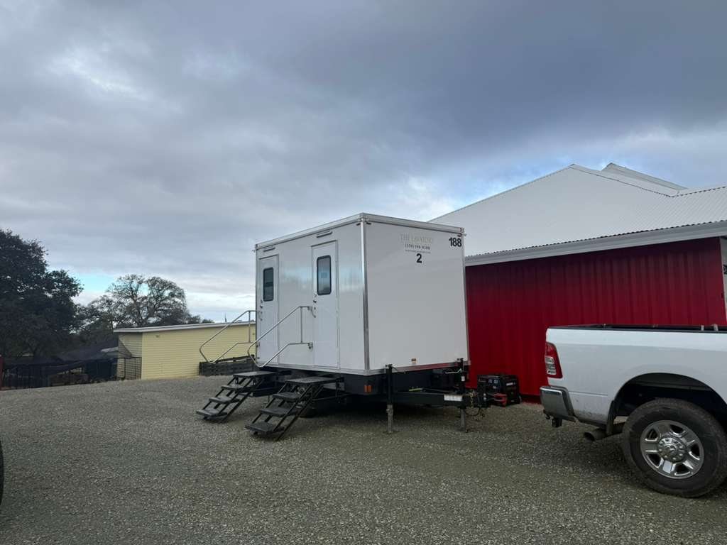 KryoFridge freezer trailer being towed for delivery across the East Valley