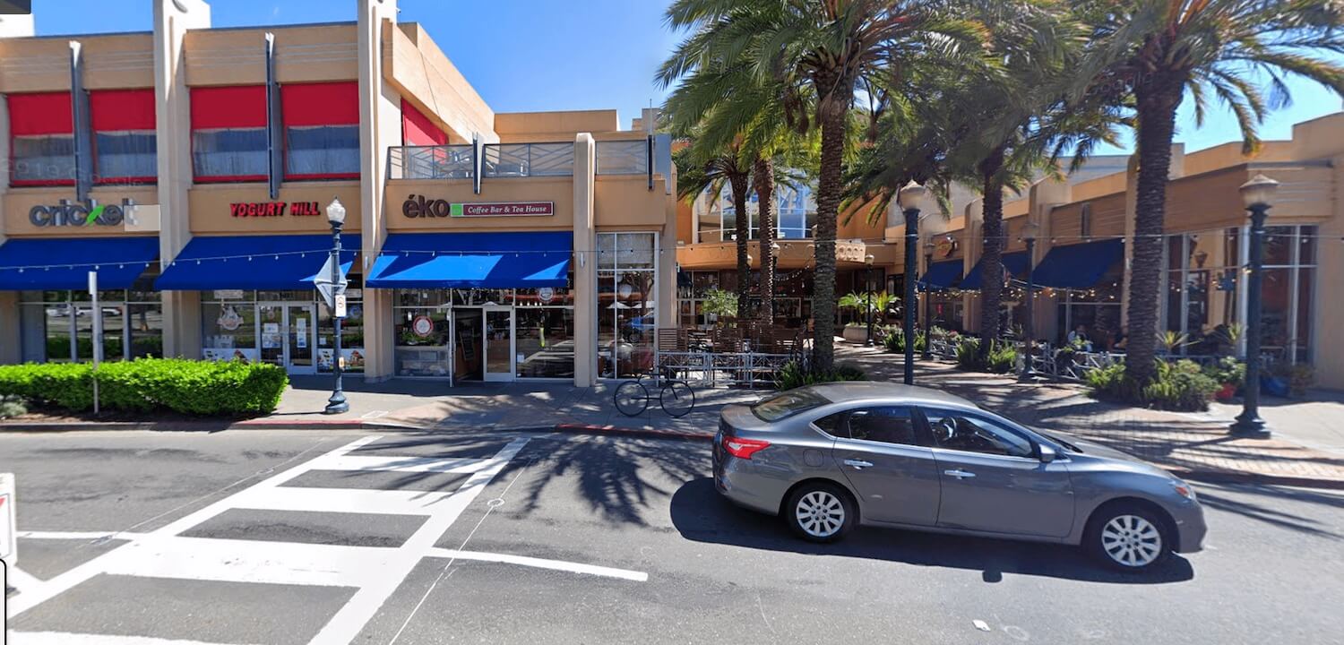 Downtown Hayward, California retail district served by KryoFridge cold-storage trailer rentals