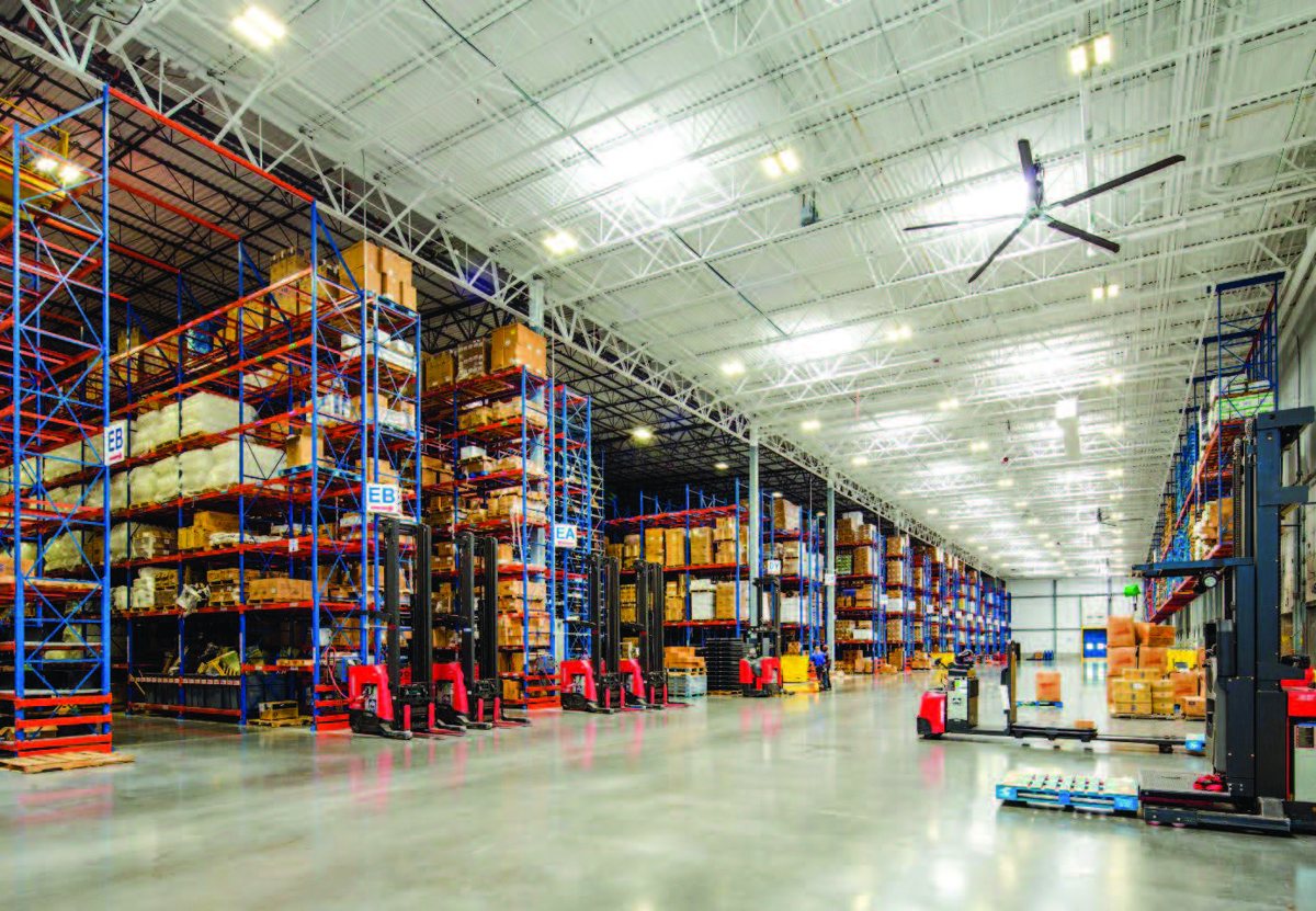 KryoFridge refrigeration trailer adding surge cold storage at a Reno-area distribution warehouse