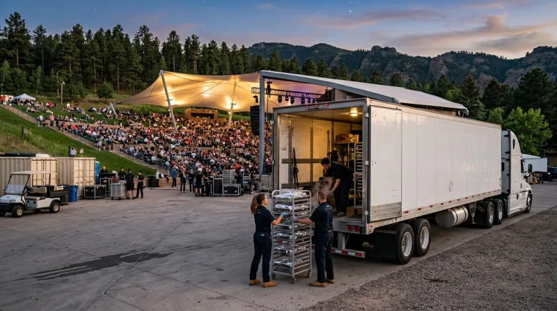 Briargate, Northgate, and the far north, Colorado Springs freezer trailer service area