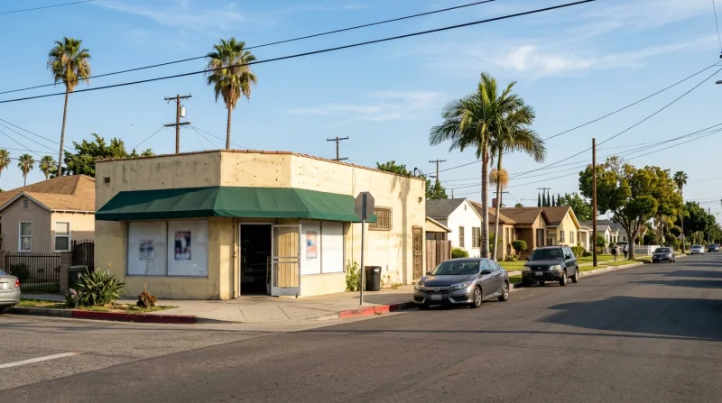 Sunny Cove, Compton freezer trailer service area