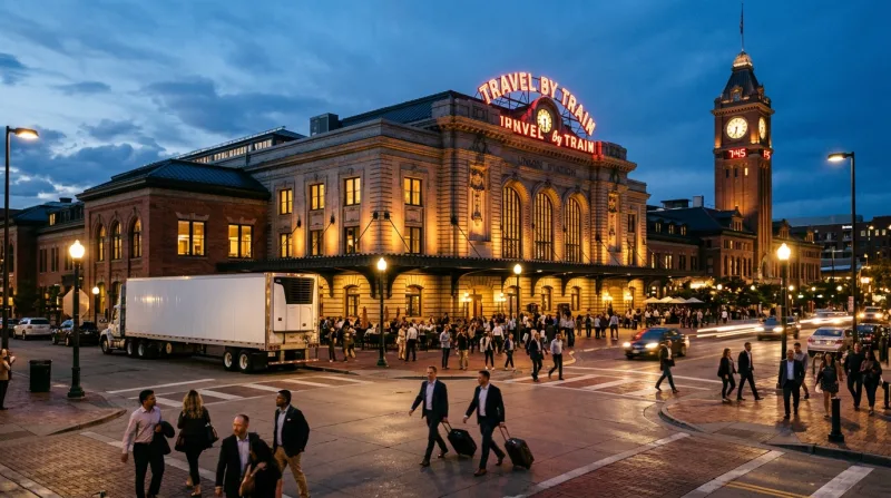 LoDo, Union Station and the Ballpark blocks, Denver freezer trailer service area