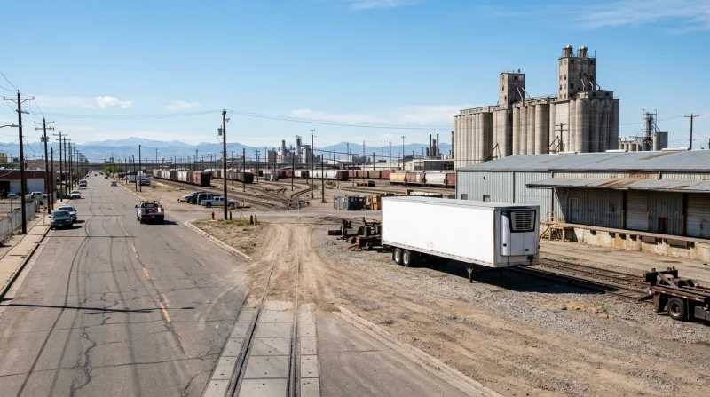 Globeville and Elyria Swansea, Denver freezer trailer service area