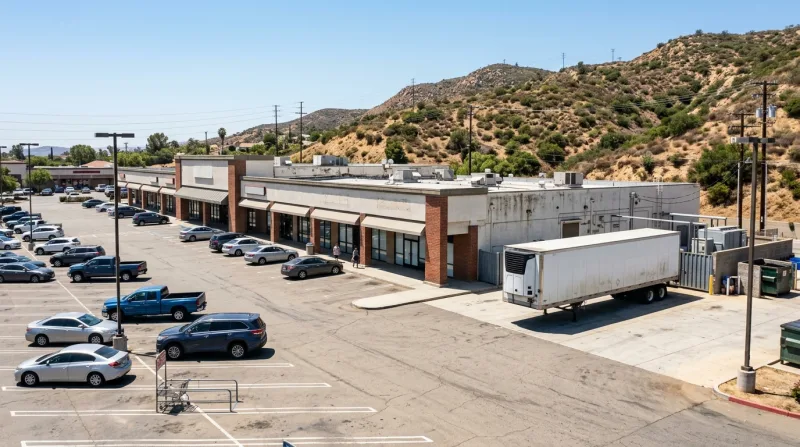 Bostonia, El Cajon freezer trailer service area