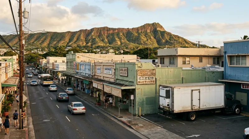 Kaimuki, Kapahulu and Diamond Head, Honolulu freezer trailer service area