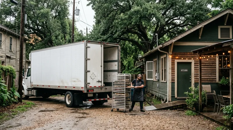 The Heights and the Washington Avenue Corridor, Houston freezer trailer service area