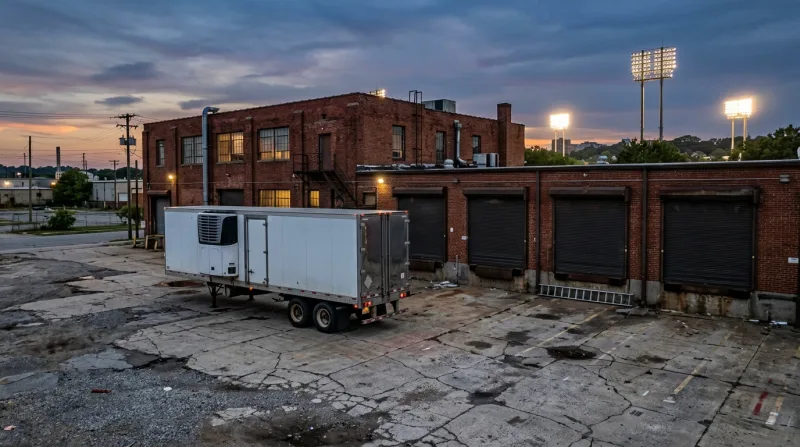 EaDo, the East End and the Second Ward, Houston freezer trailer service area