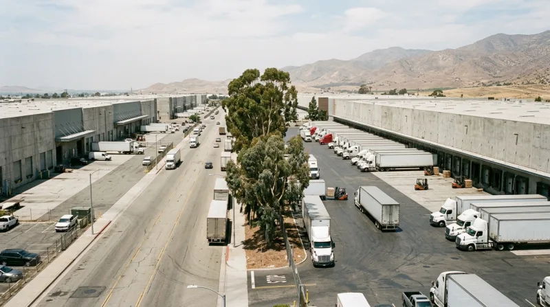 Mira Loma, Jurupa Valley freezer trailer service area