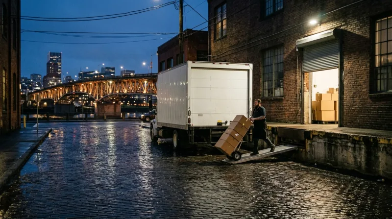 Portland and the inner east side, Oregon freezer trailer service area