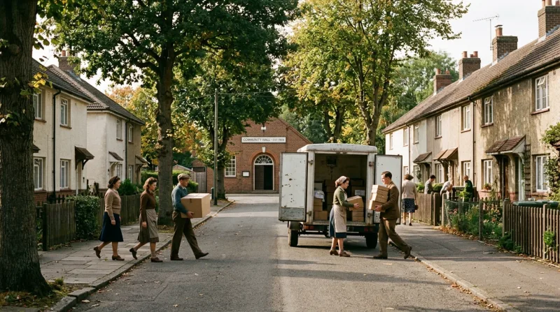 Atchison Village and Santa Fe, Richmond freezer trailer service area