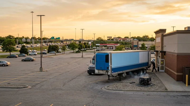 Fairmede and Carriage Hills, Richmond freezer trailer service area