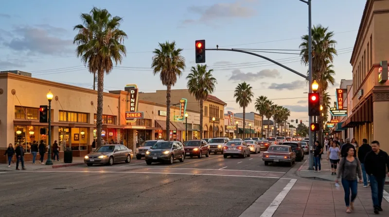 Downtown Santa Maria and the Broadway corridor, Santa Maria freezer trailer service area