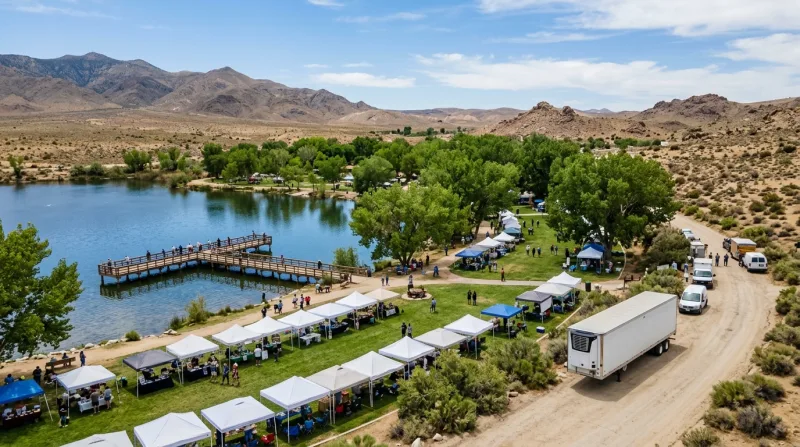 Spring Valley Lake and Mojave Narrows, Victorville freezer trailer service area