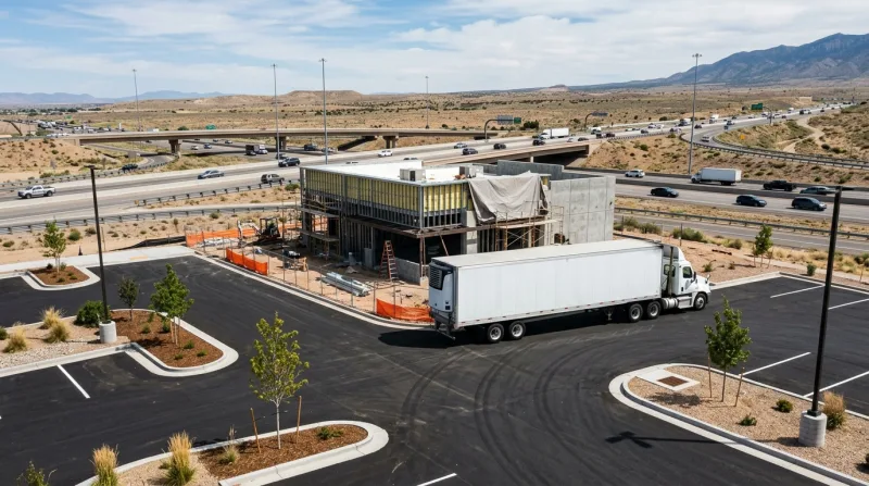 Eagle Ranch and Nisqualli Road, Victorville freezer trailer service area