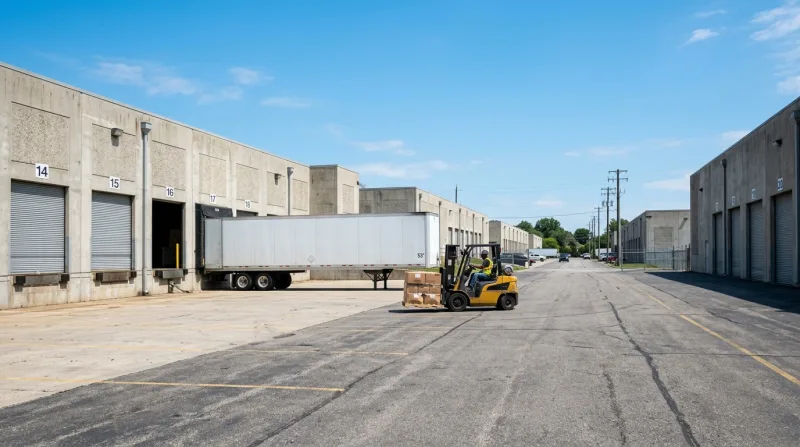 Vista Business Park, Vista freezer trailer service area