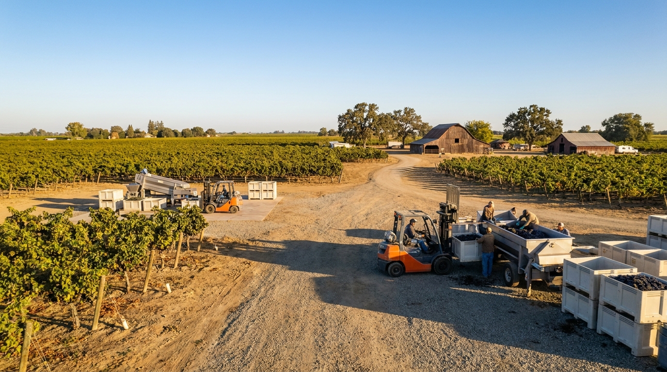 Woodbridge and Acampo, Lodi freezer trailer service area