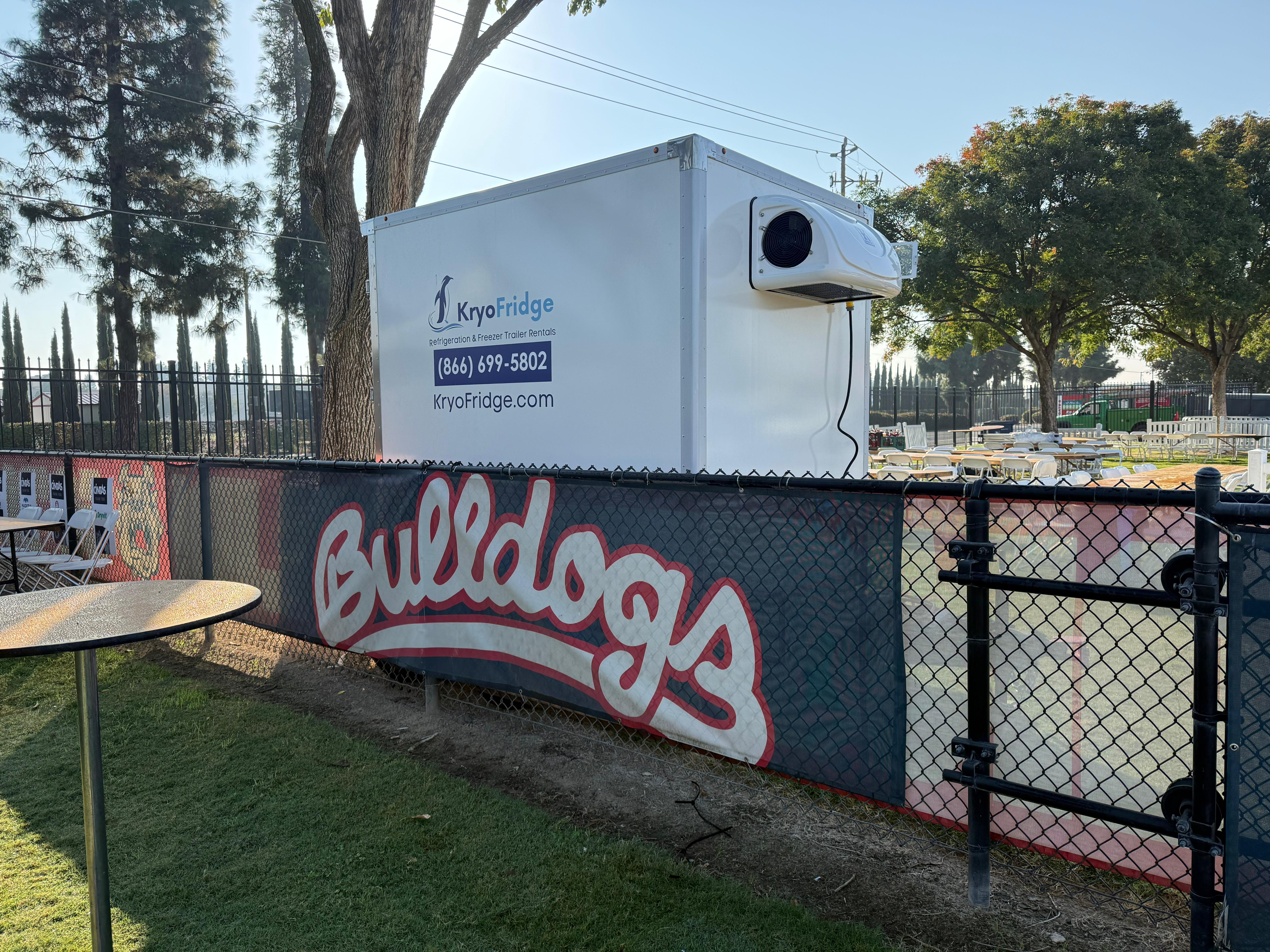 KryoFridge cold-storage unit delivered to Fresno State Bulldogs