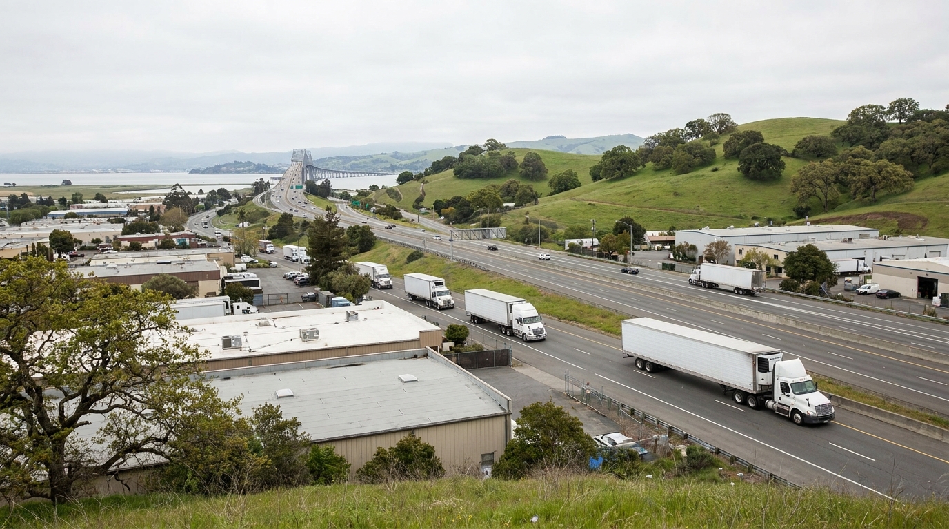 East San Rafael and the Bayside corridor, San Rafael freezer trailer service area