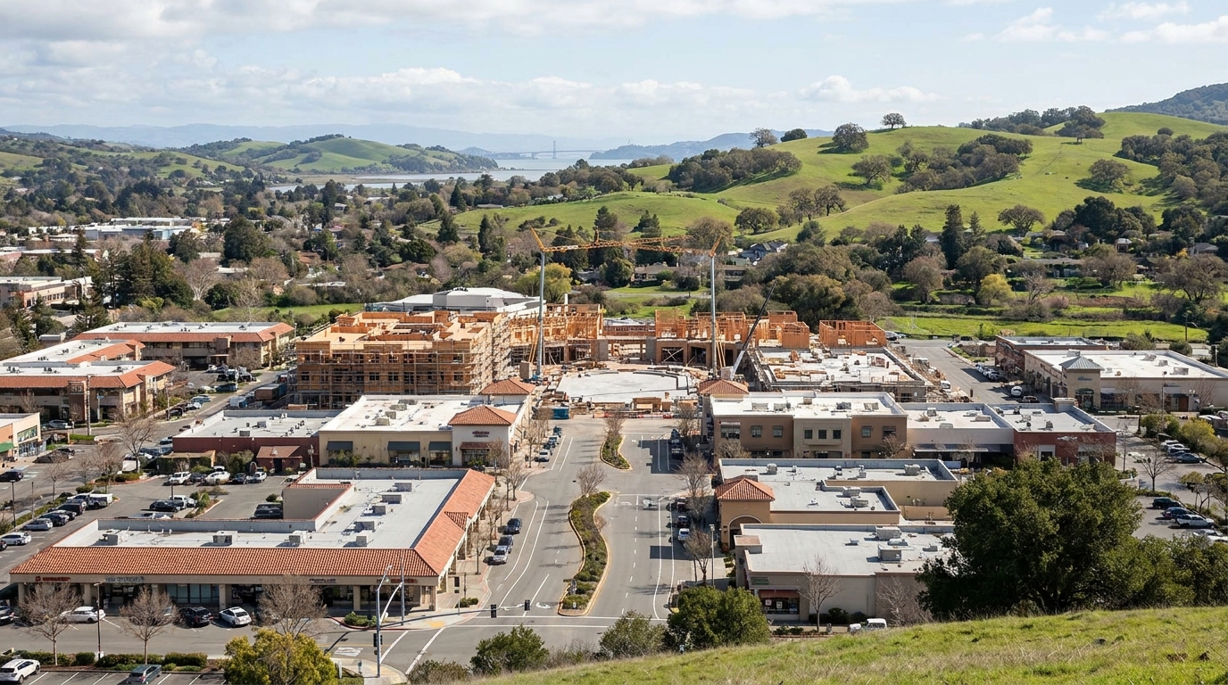 Terra Linda and Northgate, San Rafael freezer trailer service area